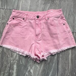 1991 WOMENS STONED SHORT - GUAVA Size 27